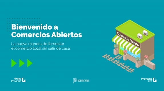 "COMERCIOS ABIERTOS" PARA COMPRAR DESDE CASA