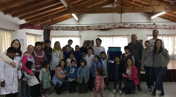 NUESTROS VOLUNTARIOS DIJERON PRESENTE EN LA ESCUELA N°13 DE SAN FERNANDO