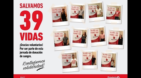 JORNADA DE DONACIÓN DE SANGRE